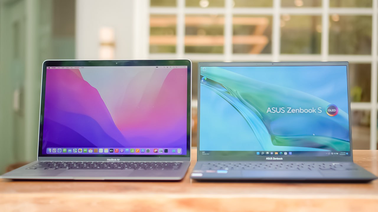 لپ‌تاپ‌های Asus و Apple برای برنامه‌نویسی