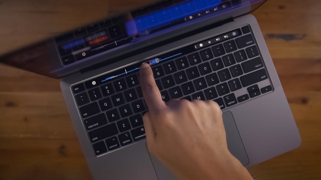 تاچ بار MacBook Pro