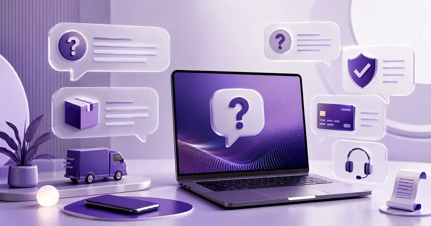 سؤالات متداول خرید، ارسال، گارانتی و مرجوعی دوبیت کالا