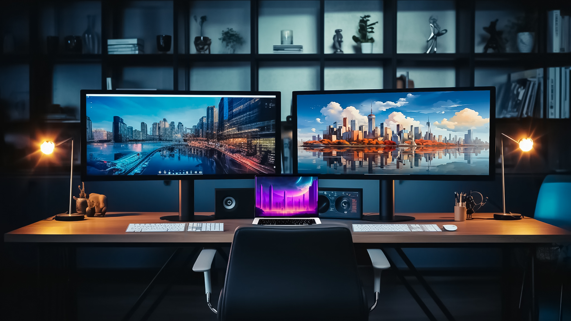 چگونه 2 مانیتور را به لپ تاپ یا کیس متصل کنیم؟