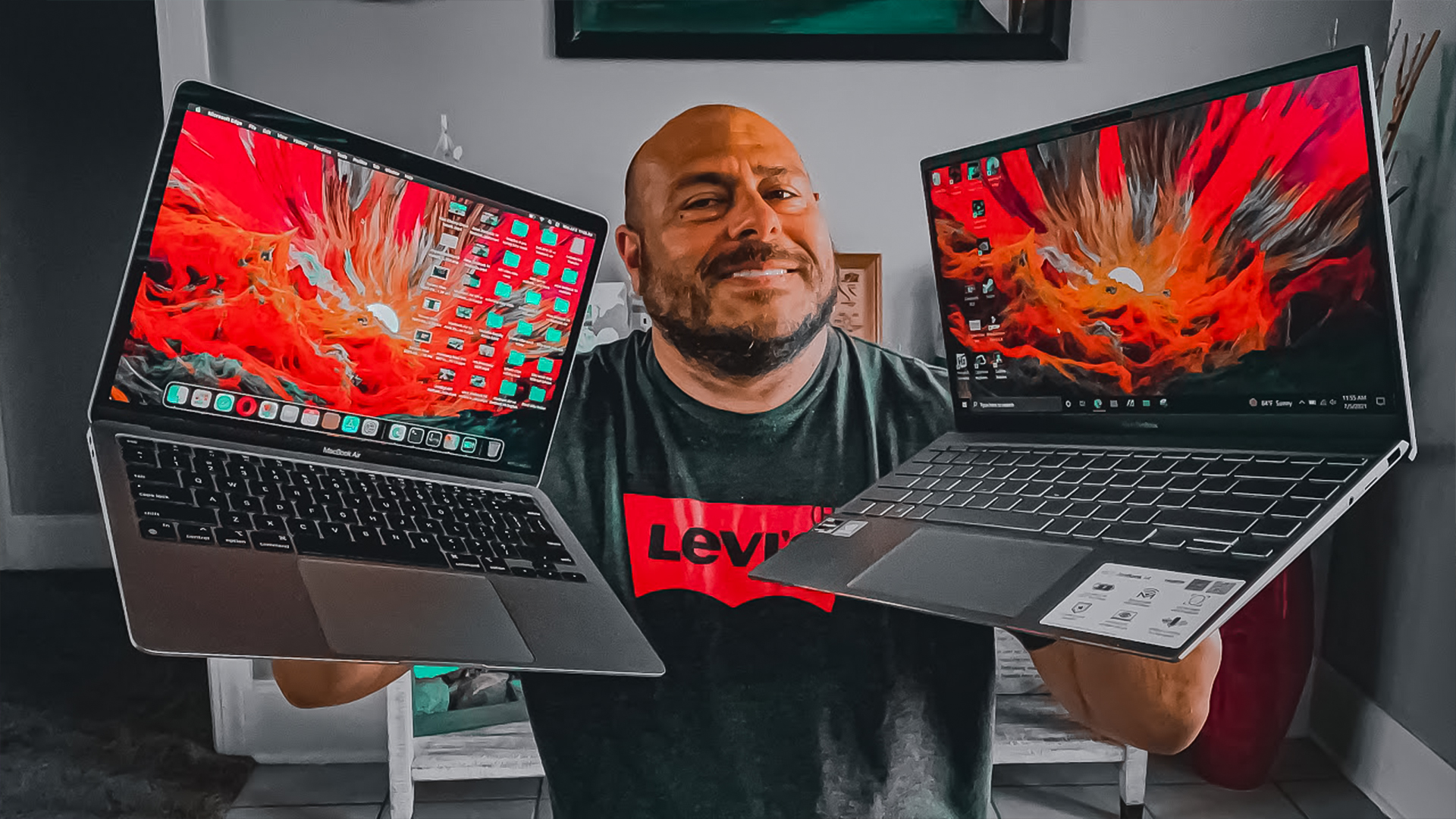 مک بوک ایر 2020 در مقابل ZenBook 14؛ کدام یک لپ تاپ بهتری است؟