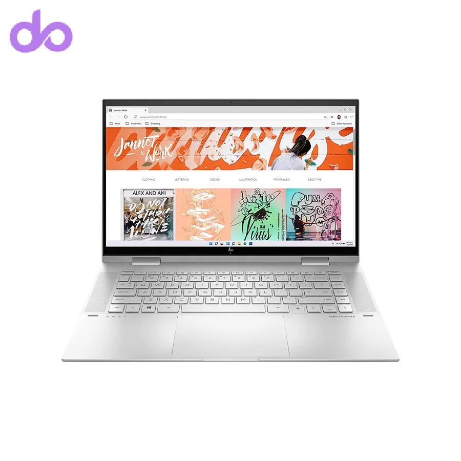 لپ تاپ اچ پی لمسی ۱۵ اینچی HP ENVY x360 15-es2003ca i7 1260p 16GB 1TB SSD INTEL IRIS Xe