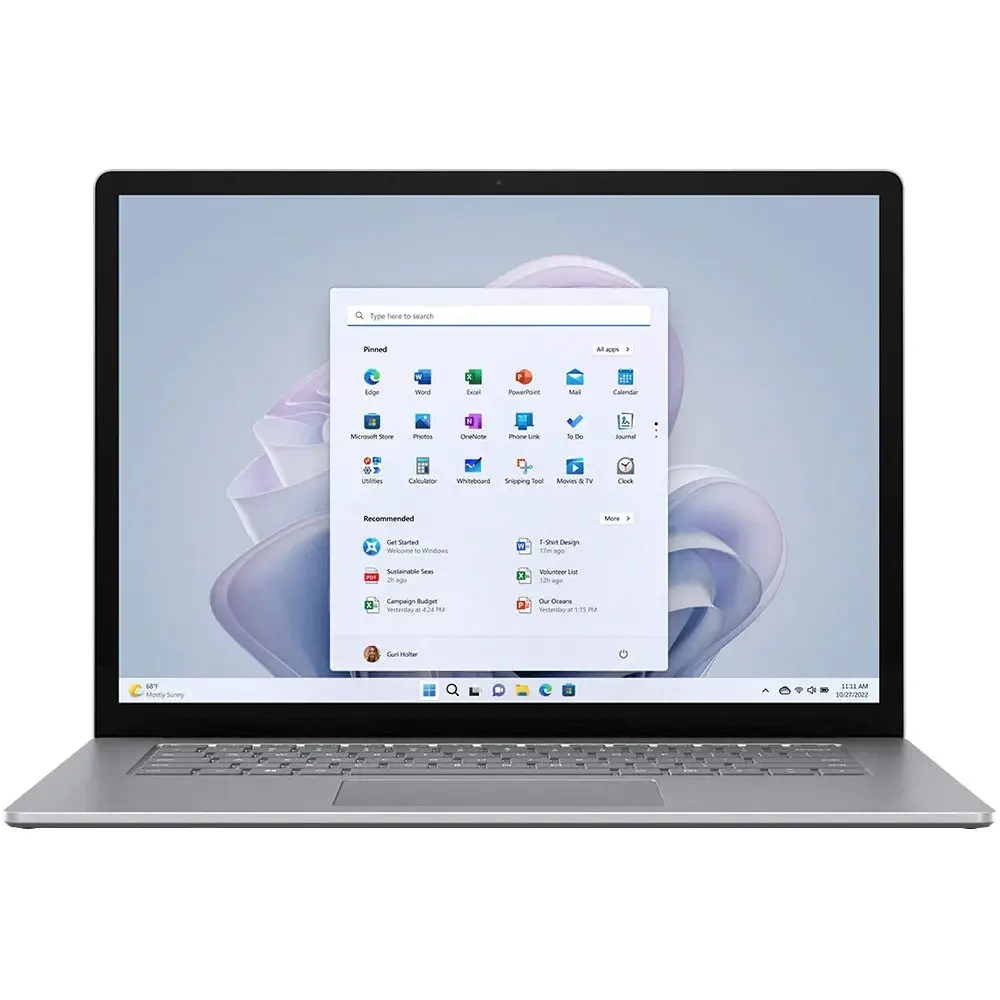 لپ تاپ 13.5 اینچی مایکروسافت مدل Surface laptop 5 i7 16 512