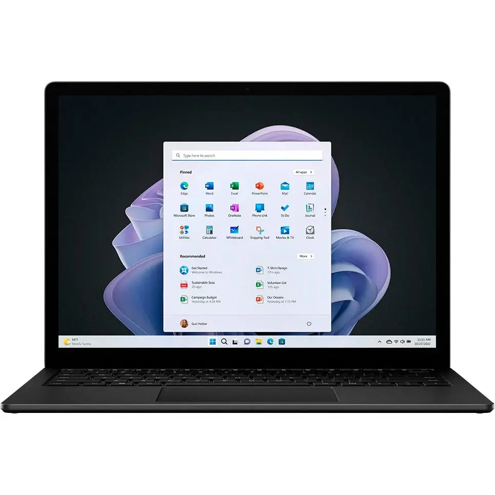 لپ تاپ 15 اینچی مایکروسافت مدل Surface laptop 5 i7 32 1tb