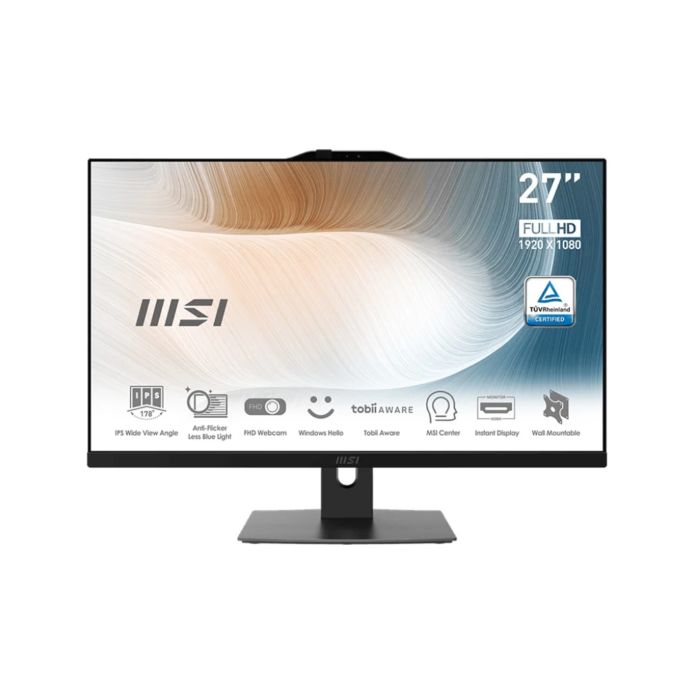 کامپیوتر All in One ام اس آی 27 اینچی مدل MSI AP272P Corei3 13100 8GB 500GBSSD