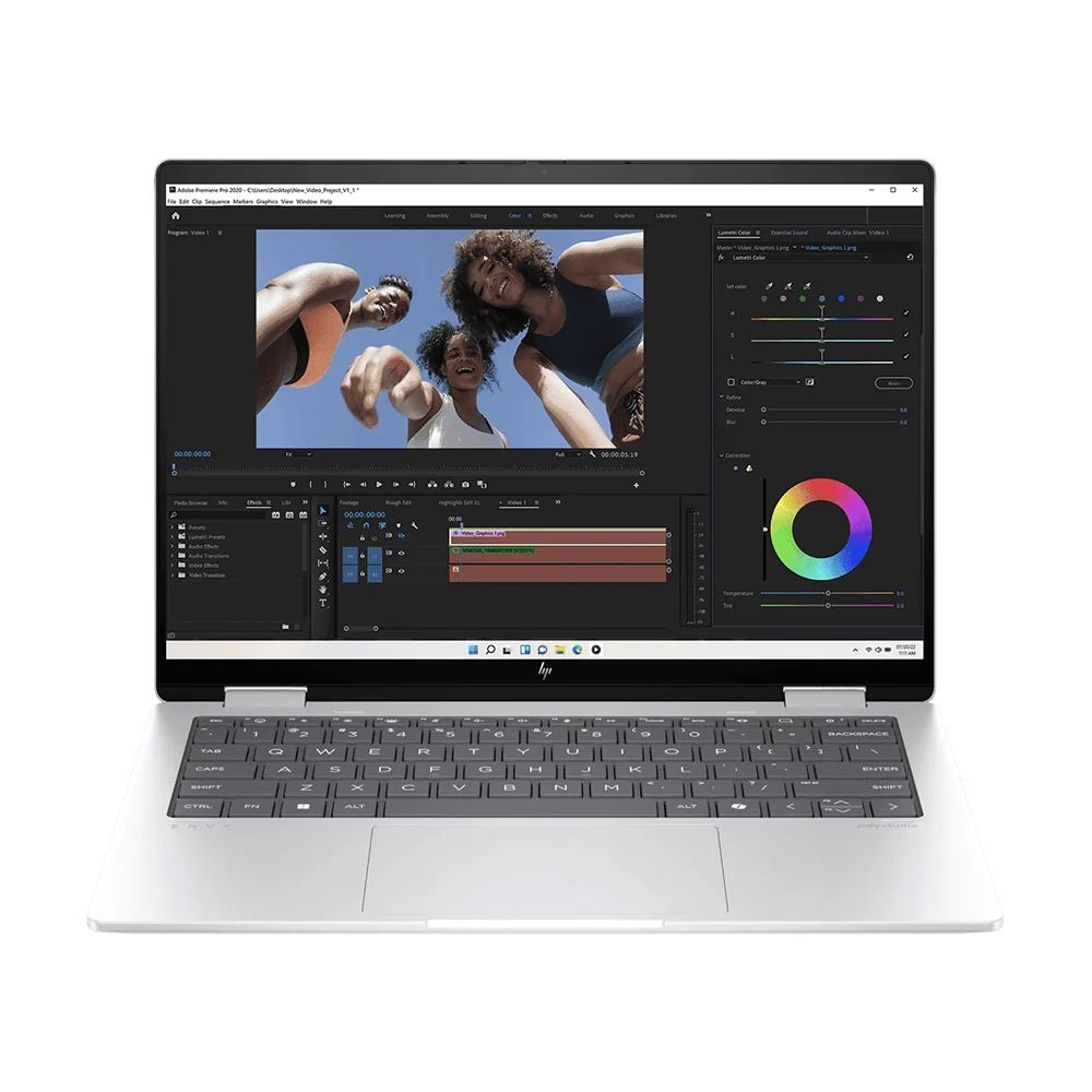 لپ تاپ  14 اینچی لمسی اچ پی مدل ENVY  X360 FA0013DX R5 (8640HS) 16GB 512GB SSD