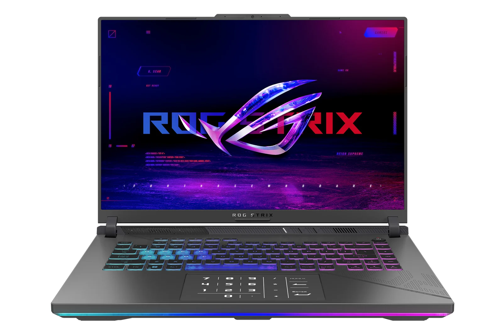 لپ‌ تاپ ایسوس 16 اینچی مدل ROG Strix G16 G614JVR i9 14900HX 32GB 512GB RTX4060 WUXGA