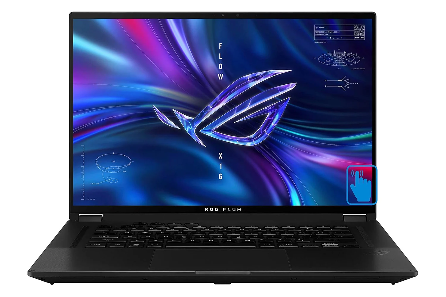 لپ تاپ 16 اینچی گیمینگ-مهندسی ایسوس مدل  ASUS ROG Flow X16 GV601VU i9 13900H 16GB 1TB SSD RTX4050 6GB