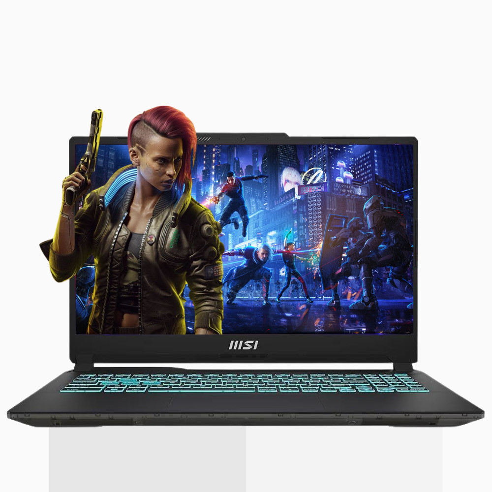 لپ تاپ 15.6 اینچی گیمینگ ام اس آی مدل Cyborg A13UDX i7(13620H) 48GB 2TB SSD RTX3050 6GB + کیف اورجینال