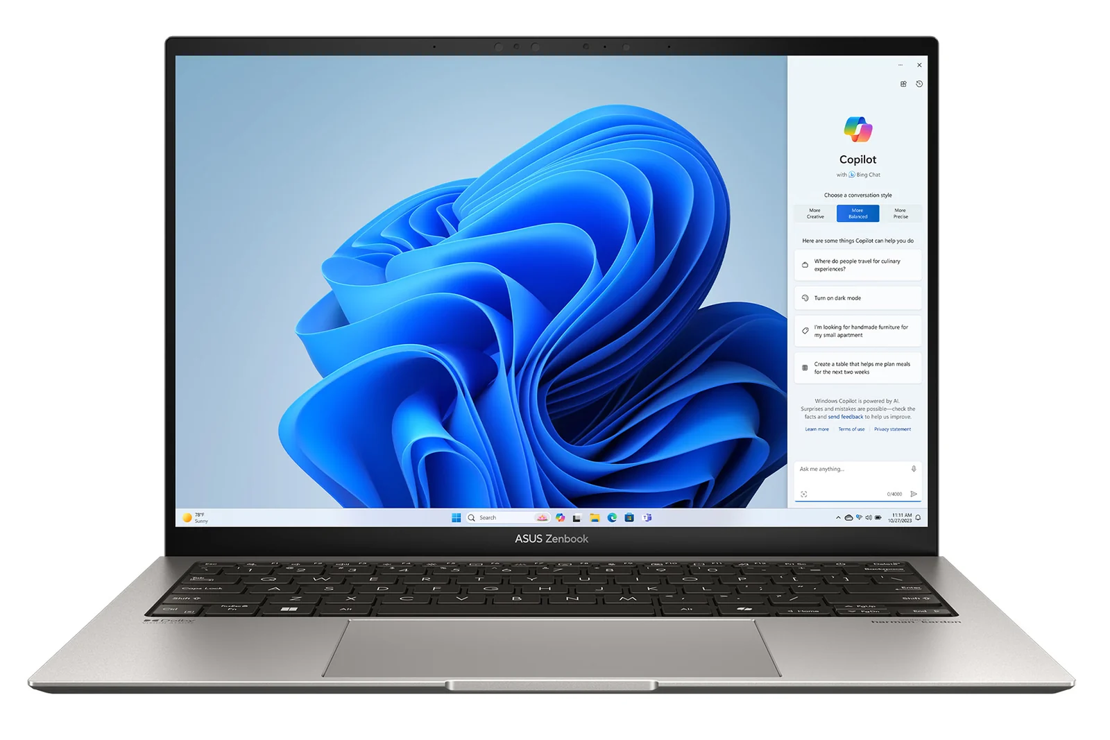 لپ تاپ 13.3 اینچی ایسوس مدل ZenBook UX5304MA ULTRA 7 155U 16GB 2TB SSD OLED