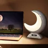 RGB Moon Lamp With Alarm Clock and Bluetooth Speaker