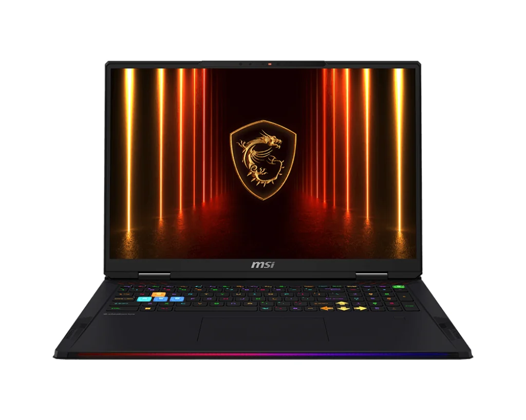 لپ تاپ 18 اینچی گیمینگ ام اس آی مدل Raider 18 HX AI A2XWJG Ultra 9 285HX 64GB 2TB SSD 24GB RTX5090