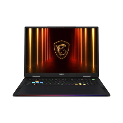 لپ تاپ 18 اینچی گیمینگ ام اس آی مدل Raider 18 HX AI A2XWJG Ultra 9 285HX 64GB 3TB SSD 24GB RTX 5090