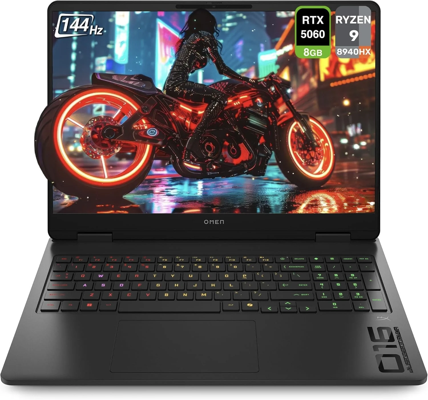 لپ تاپ 16 اینچی گیمینگ اچ پی مدل HP OMEN 0053 R9 8940HX 32GB 1TB 8GB RTX5060