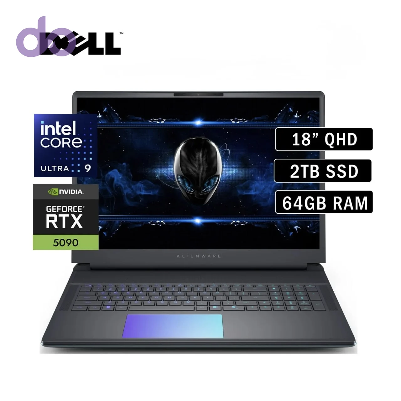 Dell Alienware 18 Area Ultra 9 275HX 64GB 2TB SSD RTX5090 24GB 18 WQXGA LAPTOP