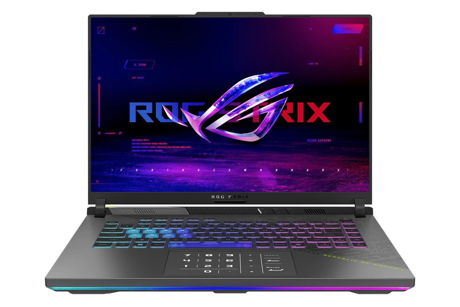 لپ تاپ گیمینگ 16 اینچی ایسوس مدل Asus ROG Strix G16 G614PH R9 8940HX 16GB 1TB SSD RTX5050 8GB