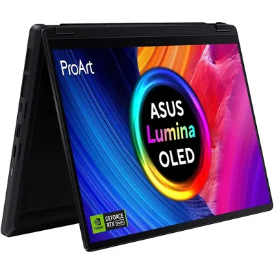 لپ تاپ 13.3 اینچی لمسی ایسوس مدل ProArt PX13 HN7306WI Ryzen AI9 HX370 32G 2T SSD 8G RTX 4070 OLED Touch