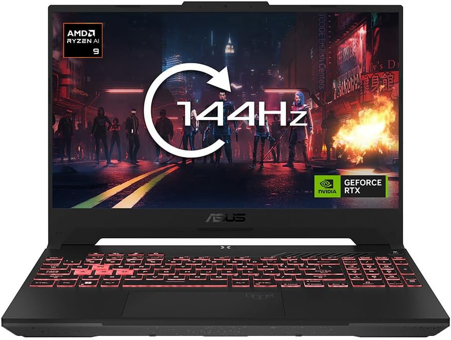 لپ تاپ 15.6 اینچی گیمینگ ایسوس مدل TUF Gaming A15 FA507UV R9 8945H 24GB 1TB SSD 8GB RTX 4060