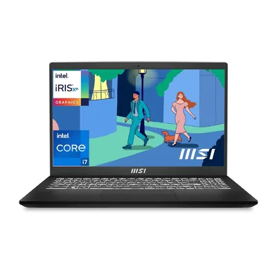 لپ تاپ ام اس ای 15.6 اینچی مدل Modern 15 B12MO i7 1255U 16GB 1TB Iris Xe
