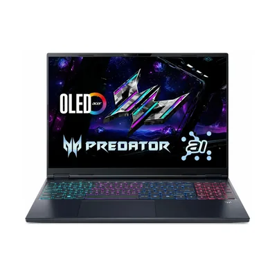 لپ تاپ 16 اینچی گیمینگ ایسر مدل Predator Helios Neo 16S AI Ultra 9 275HX 64GB 2TB SSD 12GB RTX5070Ti WQXGA OLED 240Hz