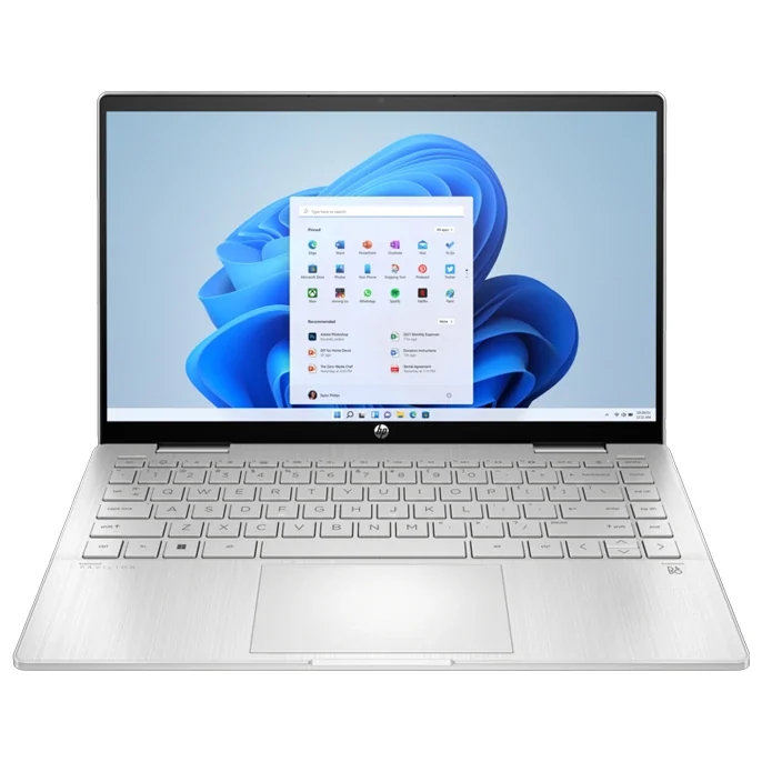 لپ تاپ 15.6 اینچی اچ پی مدل Pavilion X360 14-ek1035nia i7 (1355U) 16G 1TB SSD Intel Iris FHD