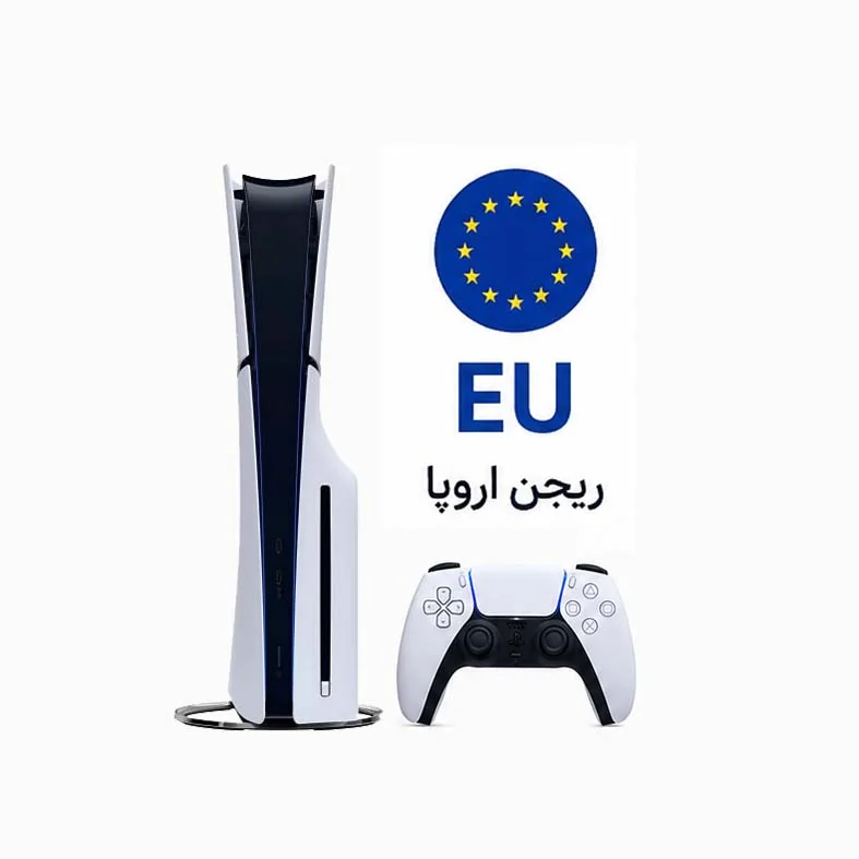 کنسول بازی پلی استیشن 5 اسلیم دیسک خور سونی مدل CFI-2116 ظرفیت 1 ترابایت ریجن اروپا
