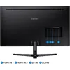 مانیتور 32 اینچ 4K سامسونگ مدل U32J590UQE با پنل VA و AMD FreeSync