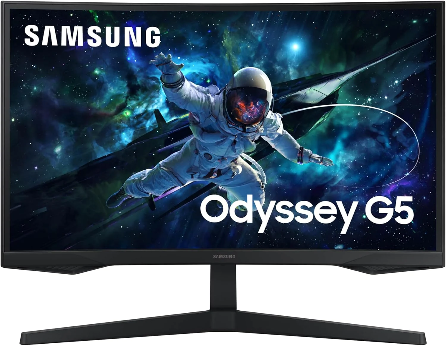 مانیتور گیمینگ 27 اینچ سامسونگ Odyssey G5 مدل LS27CG552E با پنل VA و نرخ نوسازی 165 هرتز