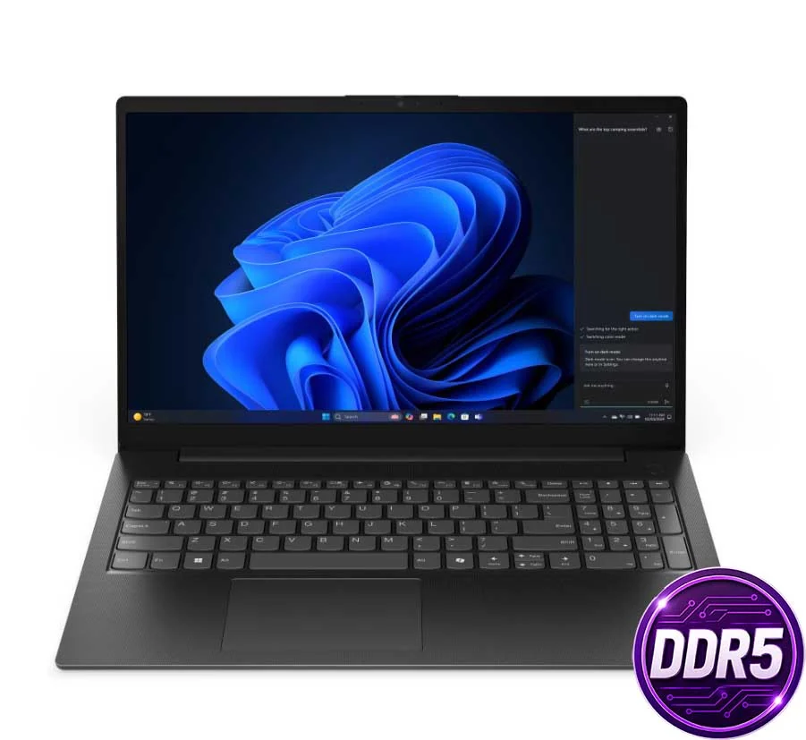 لپ تاپ 15.6 اینچی لنوو مدل V15 G5 IRL i5 13420H 20GB DDR5 1TB SSD INTEL FHD