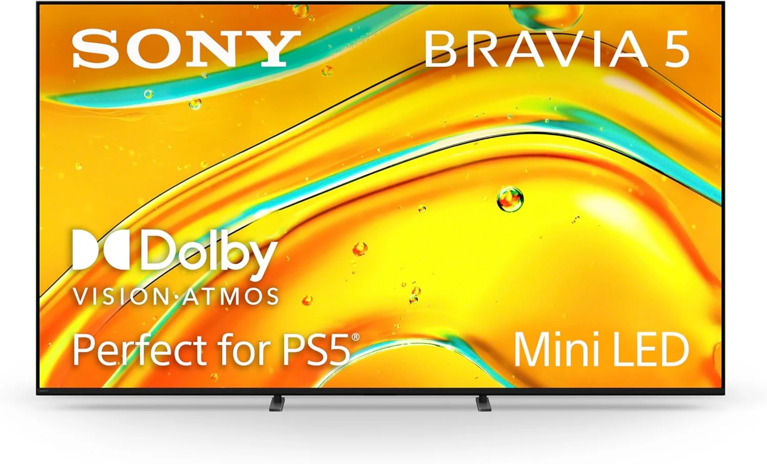 تلویزیون 85 اینچ سونی سری BRAVIA 5 مدل 85XR50 | Mini LED 4K، پردازنده XR و Google TV