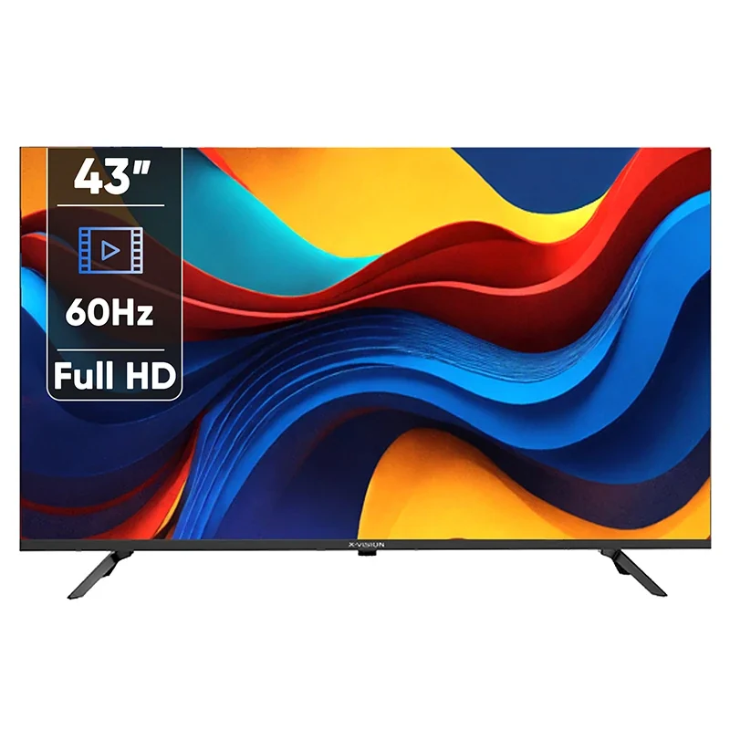 تلویزیون هوشمند ایکس ویژن مدل XC605 سایز 43 اینچ Full HD