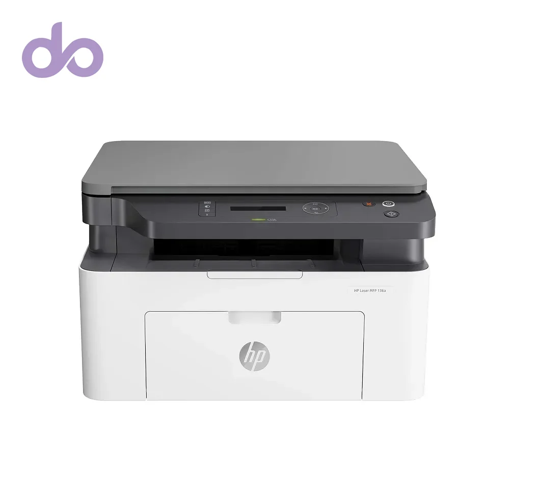 پرینتر سه‌کاره لیزری اچ پی مدل  LaserJet Pro MFP 136a