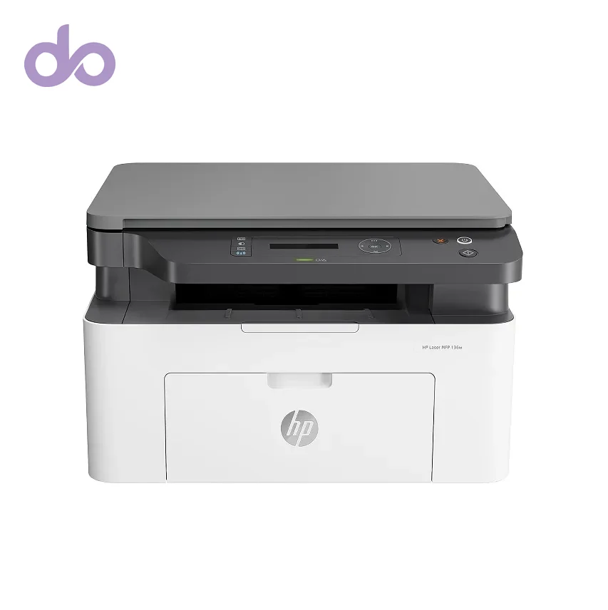 پرینتر بی سیم سه‌کاره لیزری اچ پی مدل  LaserJet Pro MFP 136w