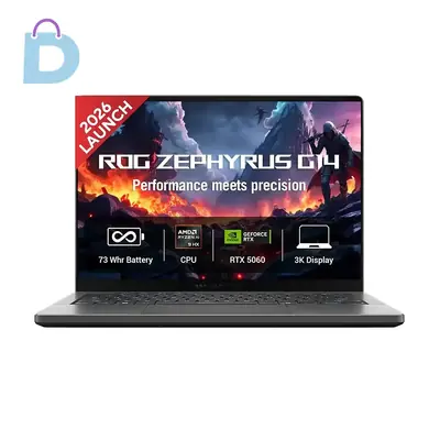 لپ تاپ 14 اینچی گیمینگ ایسوس مدل  ROG Zephyrus GA403GM Ryzen AI 9 (465) 16GB 1TB SSD 8GB RTX5060 3K OLED 120Hz + PACK