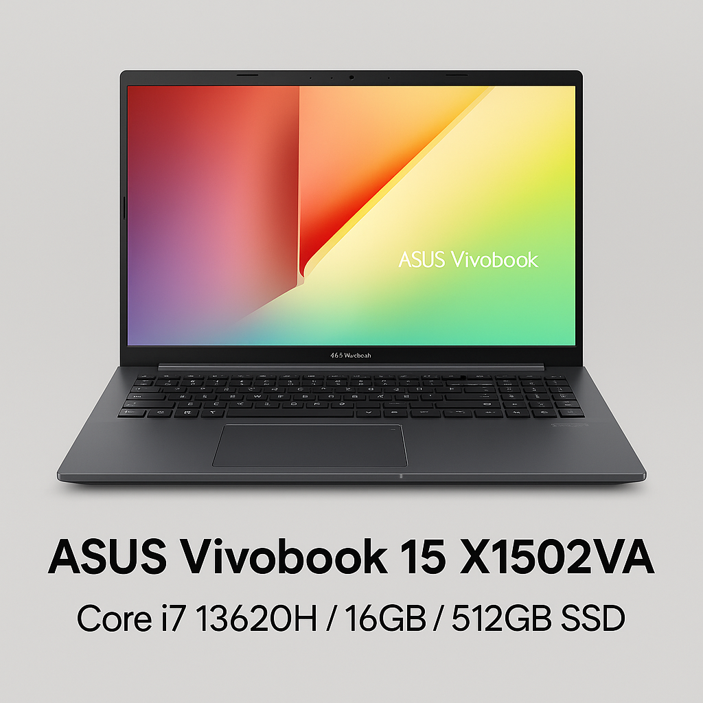 لپ تاپ 15.6 اینچی ایسوس Vivobook 15 X1502VA Core i7 13620H 16GB 512GB SSD